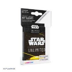 PROTÈGE-CARTES STAR WARS UNLIMITED - JAUNE (60CT)(SLEEVES)